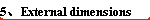 5��External dimensions